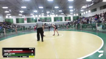 Girls 127 lbs Quarterfinal - Aliyhana Hernandez, Chico Girls vs Josie Jacobs, Trinity Girls