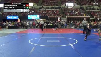 145 lbs Quarterfinal - Tegan Grant, Team Champs vs Jayce Kolendich, Spartan Youth Wrestling Club