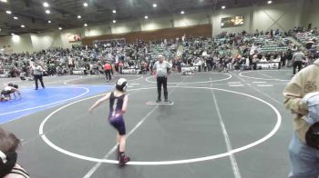 53 lbs Round Of 16 - Adriel Rasmussen, The Rock Of Redmond vs Blake Worden, Gold Rush Wrestling