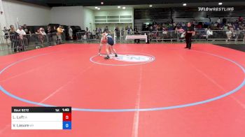 130 lbs Quarterfinal - Lilly Luft, IA vs Violette Lasure, WV