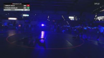 110 lbs Semis - Kynlee Douglas, Bear River Wrestling Club vs Ensley Hills, White Rhino