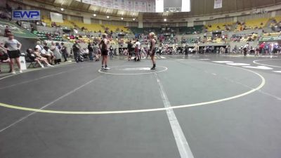 132 lbs Consi Of 8 #2 - Madison McKnight, Beebe Badgers Wrestling Club vs Maddox Russell, Prairie Grove Youth Wrestling