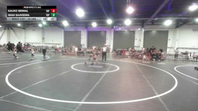 40 lbs Consi Of 4 - Kaliko Bernal, Top Rank Hammers vs Isiah Saavedra, Top Rank Hammers