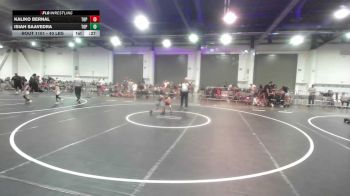 40 lbs Consi Of 4 - Kaliko Bernal, Top Rank Hammers vs Isiah Saavedra, Top Rank Hammers