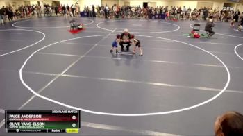 3rd Place Match - Paige Anderson, Owatonna Wrestling Academy vs Olive Yang-Elson, Summit Wrestling Academy