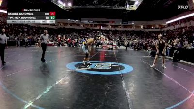 4A 160 lbs Champ. Round 1 - Isiah Sanchez, Santa Teresa vs Justin Goen, Tucumcari