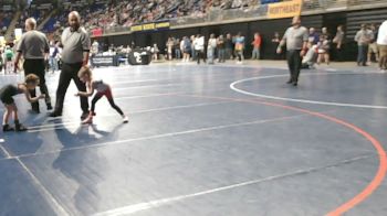 45 lbs Round Of 16 - Aleeah Fann, Waynesboro vs Willow Dingle, Penncrest