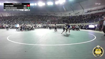 G6A-155 lbs Quarterfinal - Sophie Donaho, Broken Arrow-Girls vs Jayla Ford, Bixby-Girls