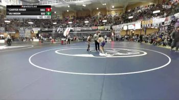 138 lbs Quarterfinal - Carter Krier, Oakley Hs vs Eli Moon, Burlingame Hs