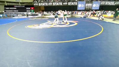 Boys 1A 175 lbs Cons. Round 3 - Rex Hoover, Cascade Christian vs Maddoc Finch, Chelan