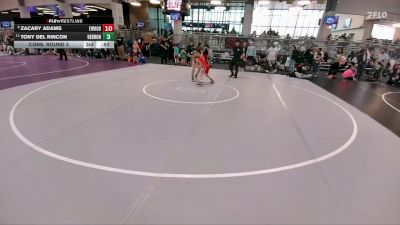 83 lbs Quarterfinal - Maxwell Johnson, All American Wrestling Club vs Axel Forsman, Vici Wrestling Club