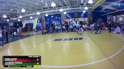 150 lbs Semis & Wb (16 Team) - Cameron Popeck, Longwood WC vs OWEN NAPPI, Riverview WC