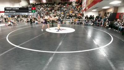 215 lbs Champ. Round 1 - Brady Calmes, Glenrock vs Ryan Axtell, Thermopolis