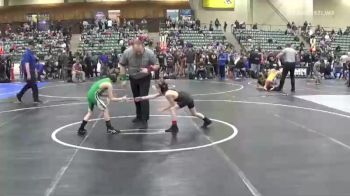 57 lbs Round Of 32 - Cassius Barter, Ioc vs Rylan Lambert, Greenwave Youth