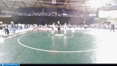 117 lbs Quarterfinal - Ron Newman, Gig Harbor Grizzlies Wrestling Club vs Hunter Mihaljcic, Peninsula Wrestling Club