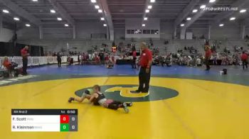 52 lbs Prelims - Finn Scott, Young Guns Red vs Ryder Kleinman, Ride Out Wrestling Club