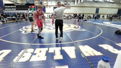 126 lbs Consi Of 16 #1 - Silas Hesske, C2X vs James Lemmis, South Side Wrestling Club