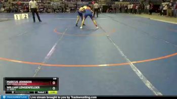 138 lbs Quarterfinal - William Lengenfelder, St. Mary`s vs Marcus Johnson, West Fargo Sheyenne