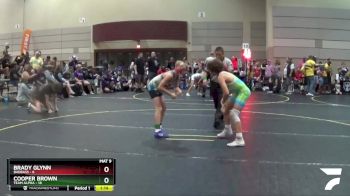 100 lbs Round 4 (6 Team) - Brady Glynn, BadBass vs Cooper Brown, Team Alpha