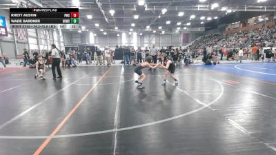 74.2-75.8 lbs Champ. Round 2 - Wade Gardner, Okanogan Underground Wrestling Club vs Rhett Austin, Prometheus Wrestling Club