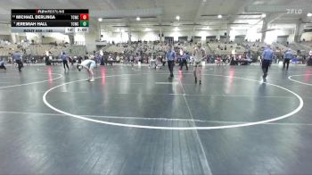 145 lbs 5th Place Match - Michael Derlinga, Swarm Wrestling vs Jeremiah Hall, Eagle Talon Wrestling Club