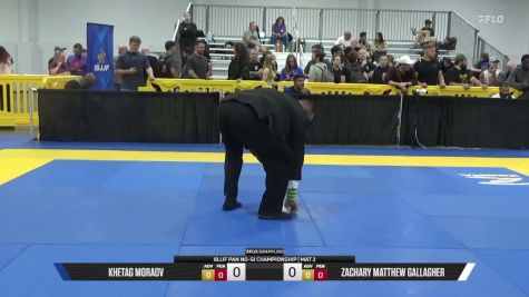 Zachary Matthew Gallagher vs Khetag Moraov 2026 Pan IBJJF Jiu-Jitsu No-Gi Championship