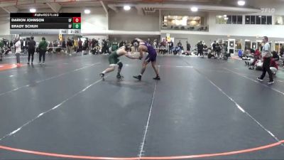 184 lbs Semifinal - Darion Johnson, McKendree vs Brady Schuh, UW Parkside