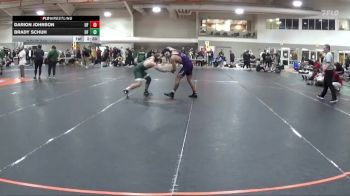 184 lbs Semifinal - Darion Johnson, McKendree vs Brady Schuh, UW Parkside