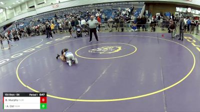 10U Boys - 84 lbs Cons. Round 1 - Alexander Cid, Toss Em Up Wrestling Academy vs Brendon Murphy, Florida