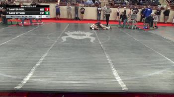 85_B lbs Round Of 64 - Sawyer Bell, West Perry vs Dane Witmer, Hempfield