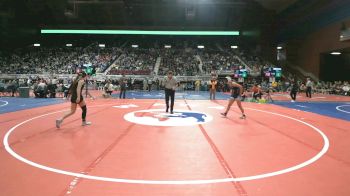 100 lbs Champ. Round 1 - Avery Richins, Moorcroft vs Kailyah Bento, Cheyenne East
