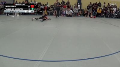 65 lbs Champ. Round 2 - Callahan Scholten, Maple River/USC vs Nash Jirele, OWATONNA WRESTLING ACADEMY