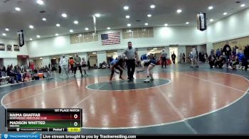 122 lbs 1st Place Match - Madison Whitted, Indiana vs Naima Ghaffar, Northwood Wrestling Club
