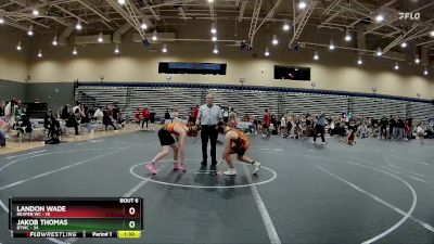 110 lbs Round 2 (8 Team) - Jakob Thomas, BTWC vs Landon Wade, Reaper WC