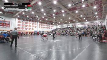 132 lbs Cons. Round 4 - Mekhi Davenport, Trinity vs Cooper Schlauch, Perry