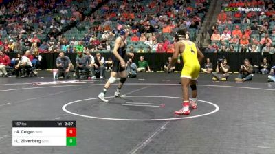 157 lbs Semifinal - Archie Colgan, Wyoming vs Luke Zilverberg, South Dakota State