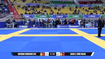 Sarah C. Firme Galvao vs Giovanna Parmisano Leite 2025 Brasileiro Jiu-Jitsu IBJJF