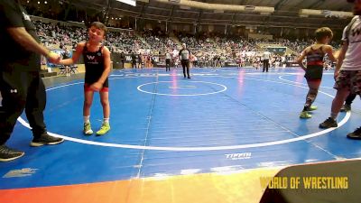 67 lbs Consi Of 8 #1 - AnTerryo Banner, HURRICANE WRESTLING ACADEMY vs Reese Daleske, Blue Pride Wrestling Club