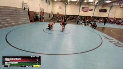 212-227 lbs Round 3 - Beau Wright, Laramie vs Connor Lindsay, Central