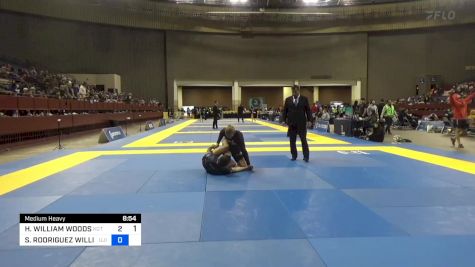 HARRISON WILLIAM WOODS vs SEBASTIAN RODRIGUEZ WILLIAMS 2024 Pan IBJJF Jiu-Jitsu No-Gi Championship