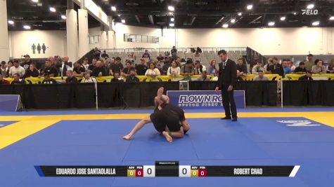 Robert Chao vs Eduardo Jose Santaolalla 2025 World IBJJF Jiu-Jitsu No-Gi Championship