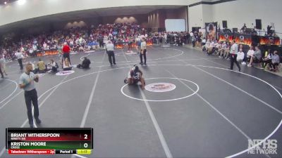 1A/2A 132 3rd Place Match - Briant Witherspoon, Ninety Six vs Kriston Moore, Cross