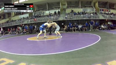 165 lbs Round 2 (4 Team) - Kade Abbey, Kearney vs Dominic Gillett, Bennington