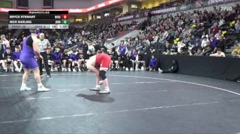 285 lbs Consolation Wb - Bryce Stewart, North Scott vs Nick Darling, Johnston