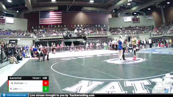 Quarterfinal - Grace Holman, Juab vs Khyber Lee, Richfield