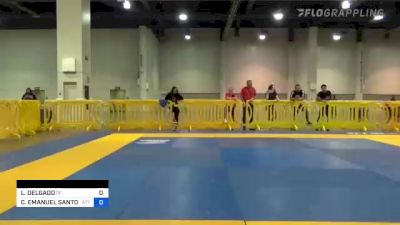 LEONARDO DELGADO vs CARLOS EMANUEL SANTOS 2022 American National IBJJF Jiu-Jitsu Championship