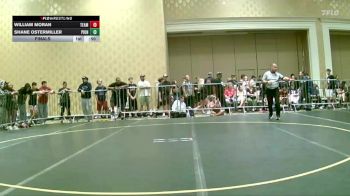 156 lbs Final - William Moran, Team Aggression vs Shane Ostermiller, Pioneer Grappling