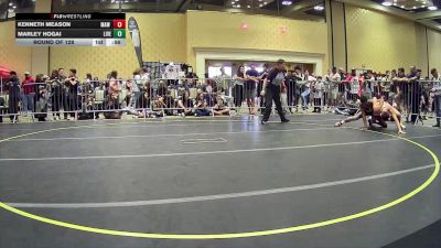 132 lbs Round Of 128 - Kenneth Meason, MAW Wrestling Academy vs Marley Hogai, Livewire