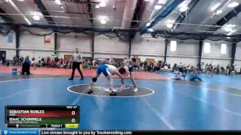 157 lbs Champ. Round 2 - Isaac Schimmels, Wisconsin-Platteville vs Sebastian Robles, Iowa