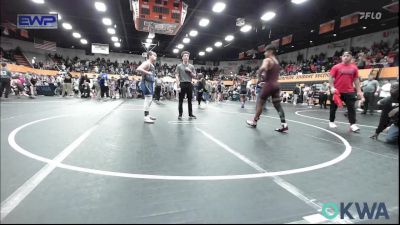 160 lbs Quarterfinal - Tyler Walden, Elgin Wrestling vs Kaleb Roche, Newcastle Youth Wrestling